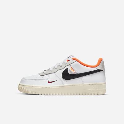 Tenisky Nike Air Force 1 LV8 Detske Biele Oranžové Čierne | SK756419