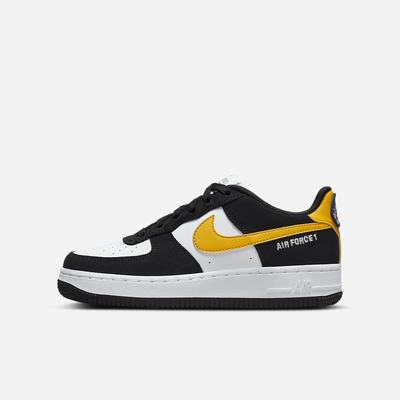 Tenisky Nike Air Force 1 LV8 Detske Čierne Biele Čierne | SK401756