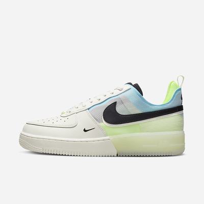 Tenisky Nike Air Force 1 React Panske Béžové Zelene Čierne | SK528179