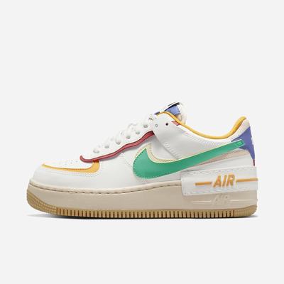 Tenisky Nike Air Force 1 Shadow Damske Biele Žlté Zelene | SK962045