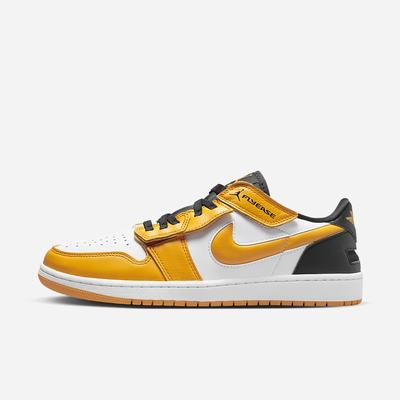 Tenisky Nike Air Jordan 1 Low FlyEase Panske Biele Čierne | SK364209