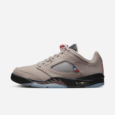 Tenisky Nike Air Jordan 5 Retro Low PSG Panske Čierne Nachový Kráľovská Modrá | SK018237