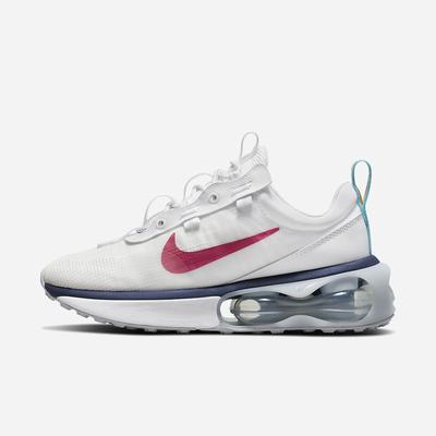 Tenisky Nike Air Max 2021 Damske Biele Modre Platina Ruzove | SK704839