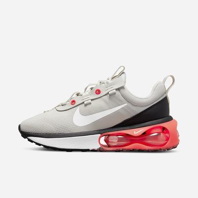 Tenisky Nike Air Max 2021 Damske Svetlo Siva Červené Čierne Biele | SK312476