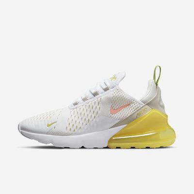 Tenisky Nike Air Max 270 Damske Biele Žlté Biele Červené | SK354729