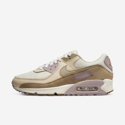 Tenisky Nike Air Max 90 Damske Hnede Svetlo Nachový Hnede Hnedožltý | SK651408