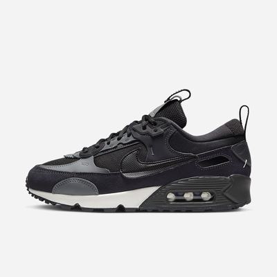 Tenisky Nike Air Max 90 Futura Damske Čierne Siva Siva Čierne | SK894250