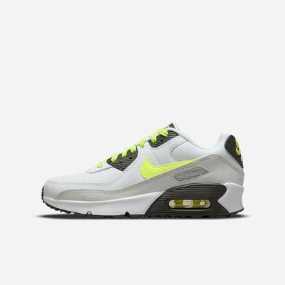 Tenisky Nike Air Max 90 LTR Detske Siva Červené Biele Siva | SK891760