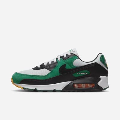 Tenisky Nike Air Max 90 Panske Platina Zelene Zlate Čierne | SK572639