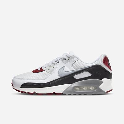 Tenisky Nike Air Max 90 Panske Siva Červené Biele Siva | SK389265