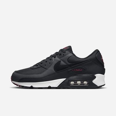 Tenisky Nike Air Max 90 Panske Tmavo Siva Červené Biele Čierne | SK267891