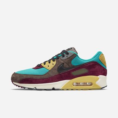 Tenisky Nike Air Max 90 Panske Zelene Zlate Čierne | SK360175