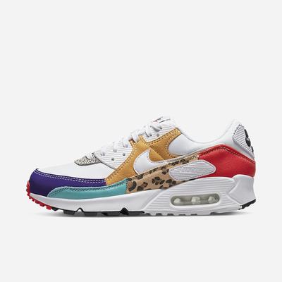 Tenisky Nike Air Max 90 SE Damske Biele Červené Biele | SK584791