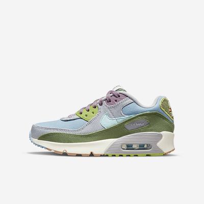 Tenisky Nike Air Max 90 SE Next Nature Detske Modre Siva | SK937046