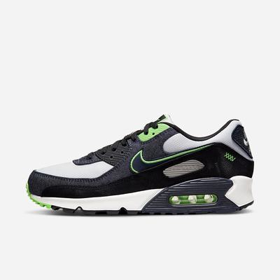 Tenisky Nike Air Max 90 SE Panske Čierne Krém Zelene Biele Obsidian | SK160342