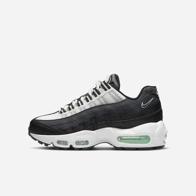 Tenisky Nike Air Max 95 Recraft Detske Tmavo Siva Čierne Biele Mätové | SK268340