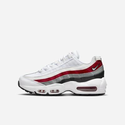 Tenisky Nike Air Max 95 Recraft Detske Čierne Červené Siva Biele | SK901426