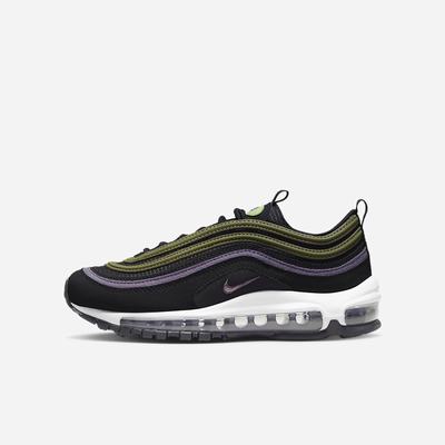 Tenisky Nike Air Max 97 Detske Čierne Nachový Zelene Ruzove | SK573489