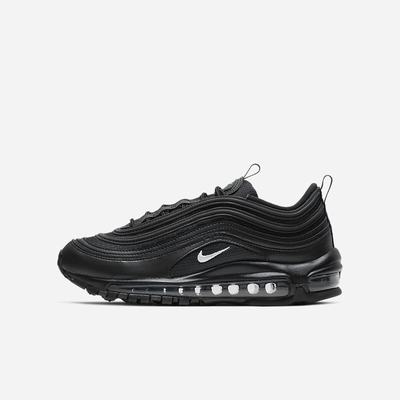 Tenisky Nike Air Max 97 Detske Čierne Tmavo Siva Biele | SK095176