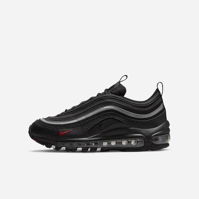 Tenisky Nike Air Max 97 Detske Čierne Červené Biele Čierne | SK417362