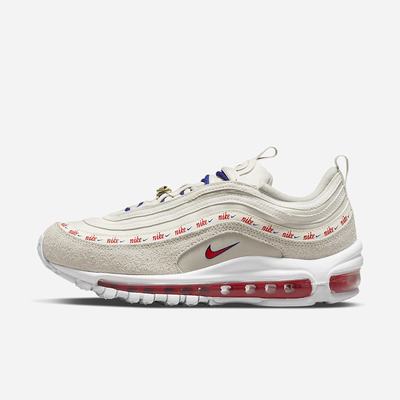 Tenisky Nike Air Max 97 SE Damske Svetlo Siva Kráľovská Modrá Biele Červené | SK782593