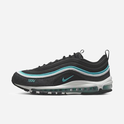 Tenisky Nike Air Max 97 SE Panske Čierne Biele Tyrkysové | SK381465