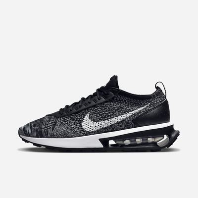 Tenisky Nike Air Max Flyknit Racer Damske Čierne Biele | SK407986