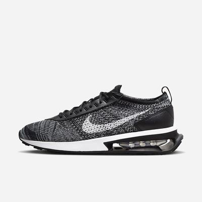 Tenisky Nike Air Max Flyknit Racer Panske Čierne Tmavo Siva Čierne | SK610758