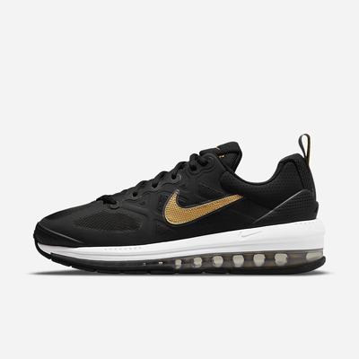 Tenisky Nike Air Max Genome Panske Čierne Biele Metal Zlate | SK056978