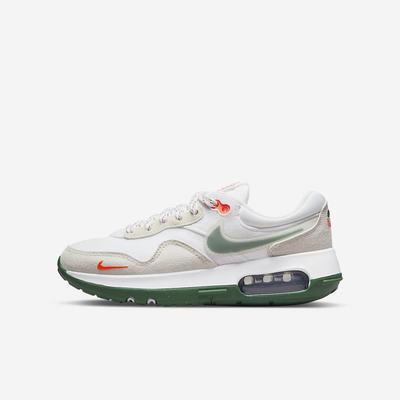 Tenisky Nike Air Max Motif Detske Biele Oranžové Zelene | SK634759