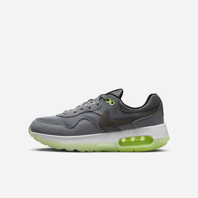 Tenisky Nike Air Max Motif Detske Siva Čierne | SK260391