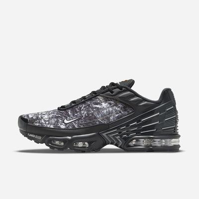 Tenisky Nike Air Max Plus 3 Panske Čierne Tmavo Siva Biele | SK914380