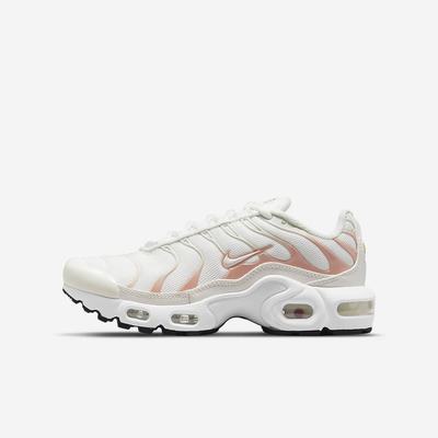 Tenisky Nike Air Max Plus Detske Biele | SK756043