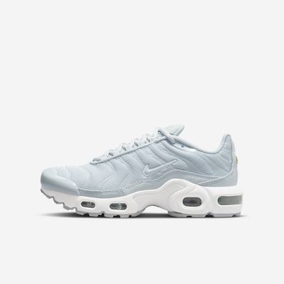 Tenisky Nike Air Max Plus Detske Platina Siva Biele Čierne | SK876130