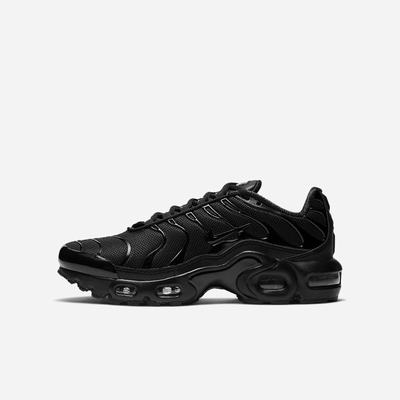 Tenisky Nike Air Max Plus Detske Čierne | SK197463