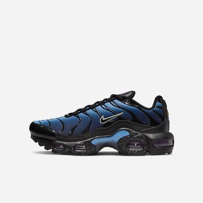 Tenisky Nike Air Max Plus Detske Čierne Modre Svetlo Bordove | SK632157