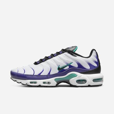 Tenisky Nike Air Max Plus Panske Biele Nachový Tyrkysové Čierne | SK746892