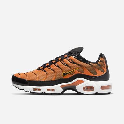 Tenisky Nike Air Max Plus Panske Oranžové Čierne Biele Zlate | SK925081