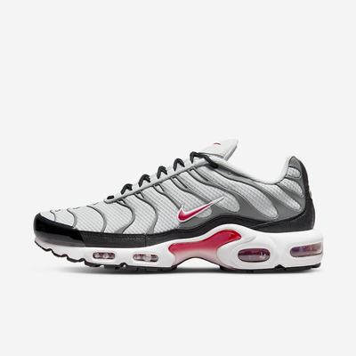 Tenisky Nike Air Max Plus Panske Siva Siva Čierne Červené | SK580291