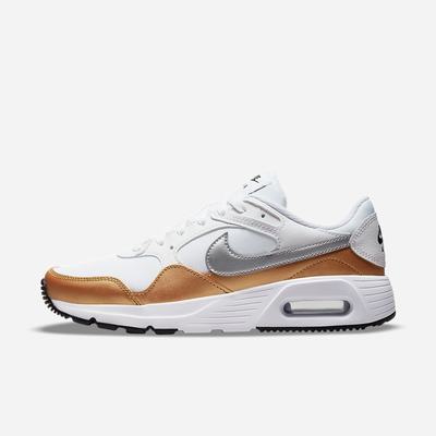 Tenisky Nike Air Max SC Damske Biele Metal Zlate Čierne Metal Strieborne | SK310698