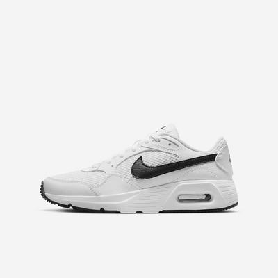 Tenisky Nike Air Max SC Detske Biele Čierne | SK517483