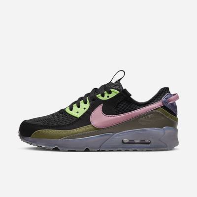 Tenisky Nike Air Max Terrascape 90 Panske Čierne Svetlo Zelene Ruzove | SK871023