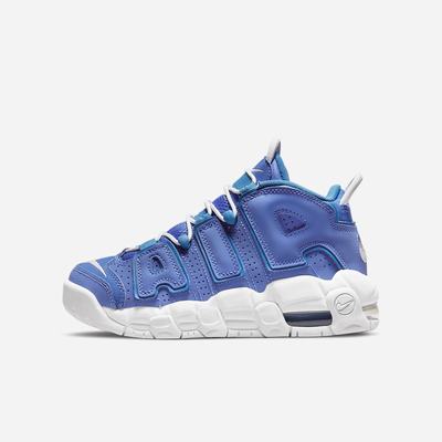 Tenisky Nike Air More Uptempo Detske Modre Biele | SK805467