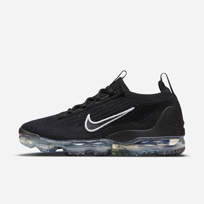 Tenisky Nike Air VaporMax 2021 FK Damske Čierne Metal Strieborne Biele | SK035426