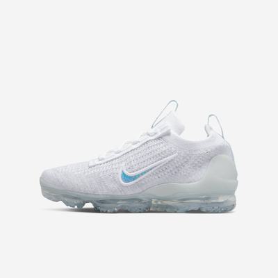 Tenisky Nike Air VaporMax 2021 FK Detske Biele | SK317520