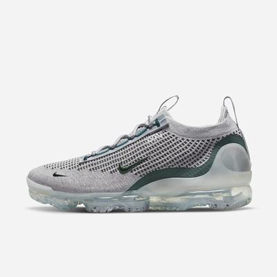 Tenisky Nike Air VaporMax 2021 FK SE Panske Svetlo Siva Metal Strieborne Tmavo Tyrkysové | SK358941