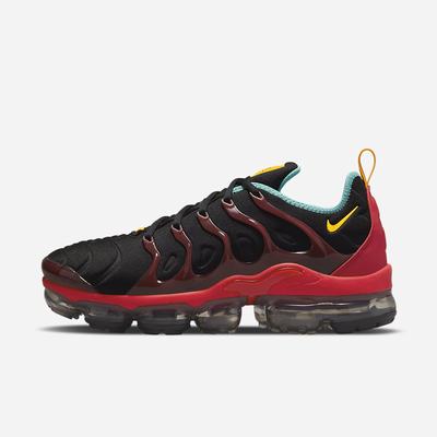 Tenisky Nike Air VaporMax Plus Panske Čierne Červené Modre Svetlomodrá Tyrkysové Zlate | SK573842