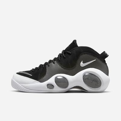 Tenisky Nike Air Zoom Flight 95 Panske Čierne Metal Strieborne Biele | SK630127