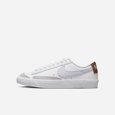 Tenisky Nike Blazer Low '77 Detske Biele Metal Meď Metal Strieborne Nachový | SK150794