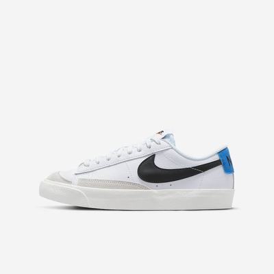 Tenisky Nike Blazer Low '77 Detske Biele Svetlo Modre Čierne | SK296457